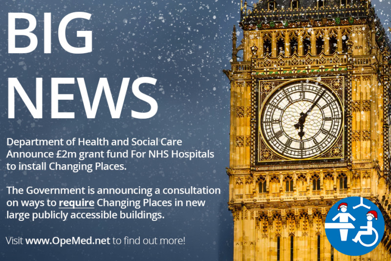 BIG NEWS – Government Make Changing Places Changes
